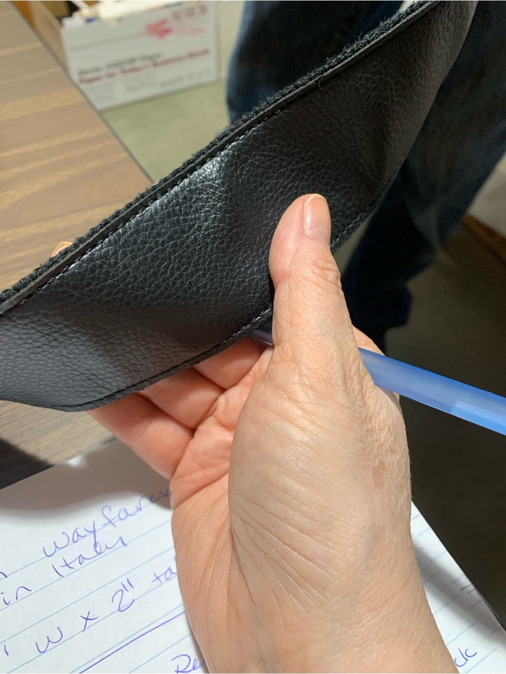 Kenneth Cole Reaction Olive Green Canvas Crossbody Bag with Black Strap - Picture 13 of 13